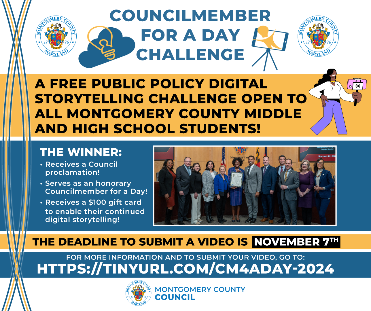 Join the Councilmember for a Day Challenge!